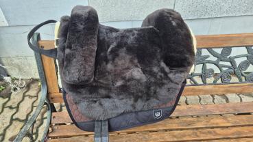 Christ Fellsattel Iberica Plus - Pony, braun neuwertig REDUZIERT